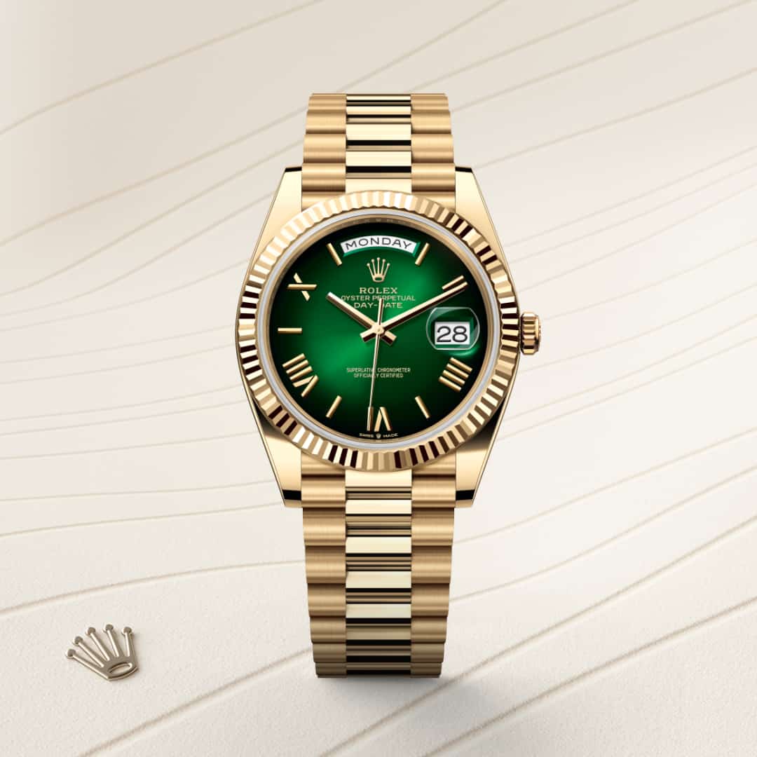 Rolex Day-Date in 18 kt yellow gold, M228238-0069 - Meierotto Jewelers