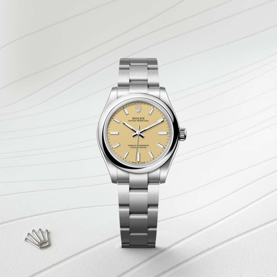 Rolex Oyster Perpetual in Oystersteel, M277200-0013 - Walters & Hogsett