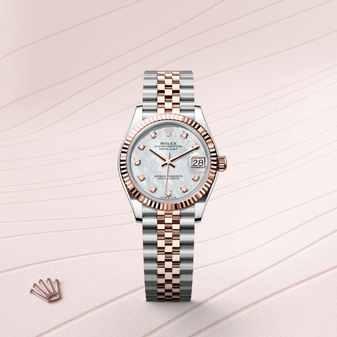 Rolex Datejust in Everose Rolesor - combination of Oystersteel and Everose gold, M278271-0026 - Richter & Phillips