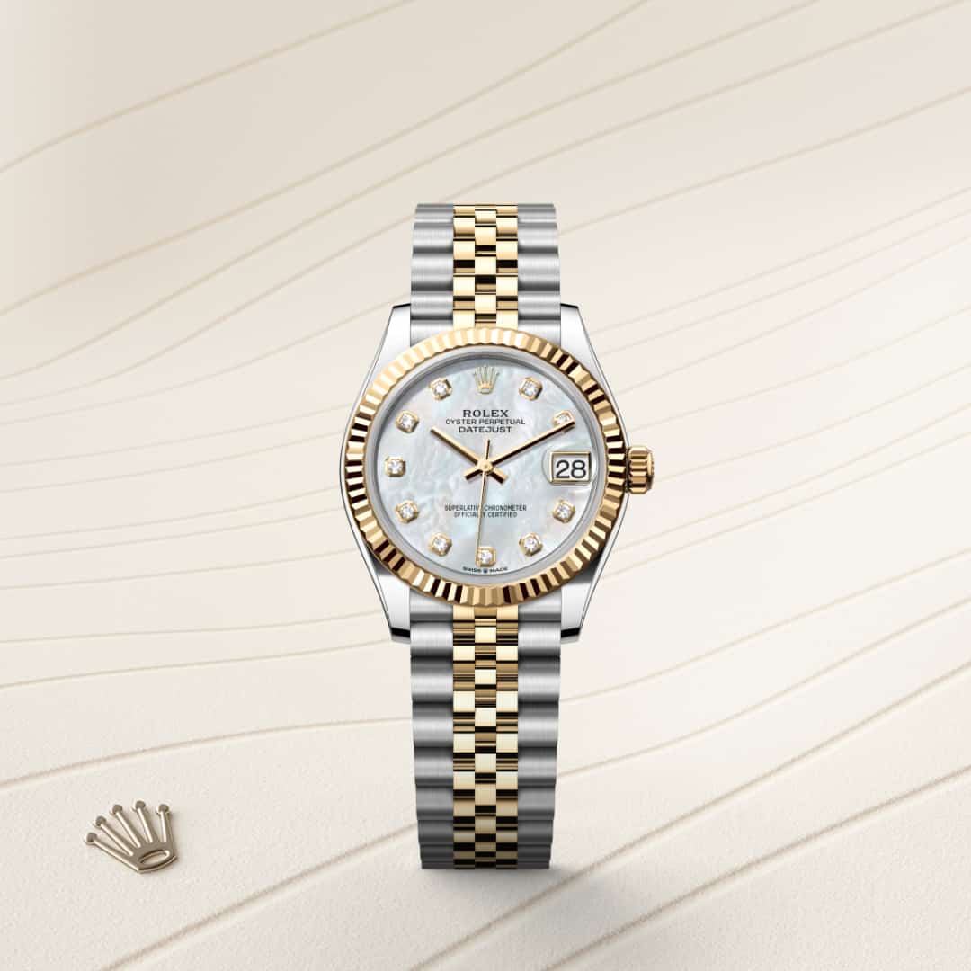Rolex Datejust in Yellow Rolesor - combination of Oystersteel and yellow gold, M278273-0028 - Orrs Jewelers