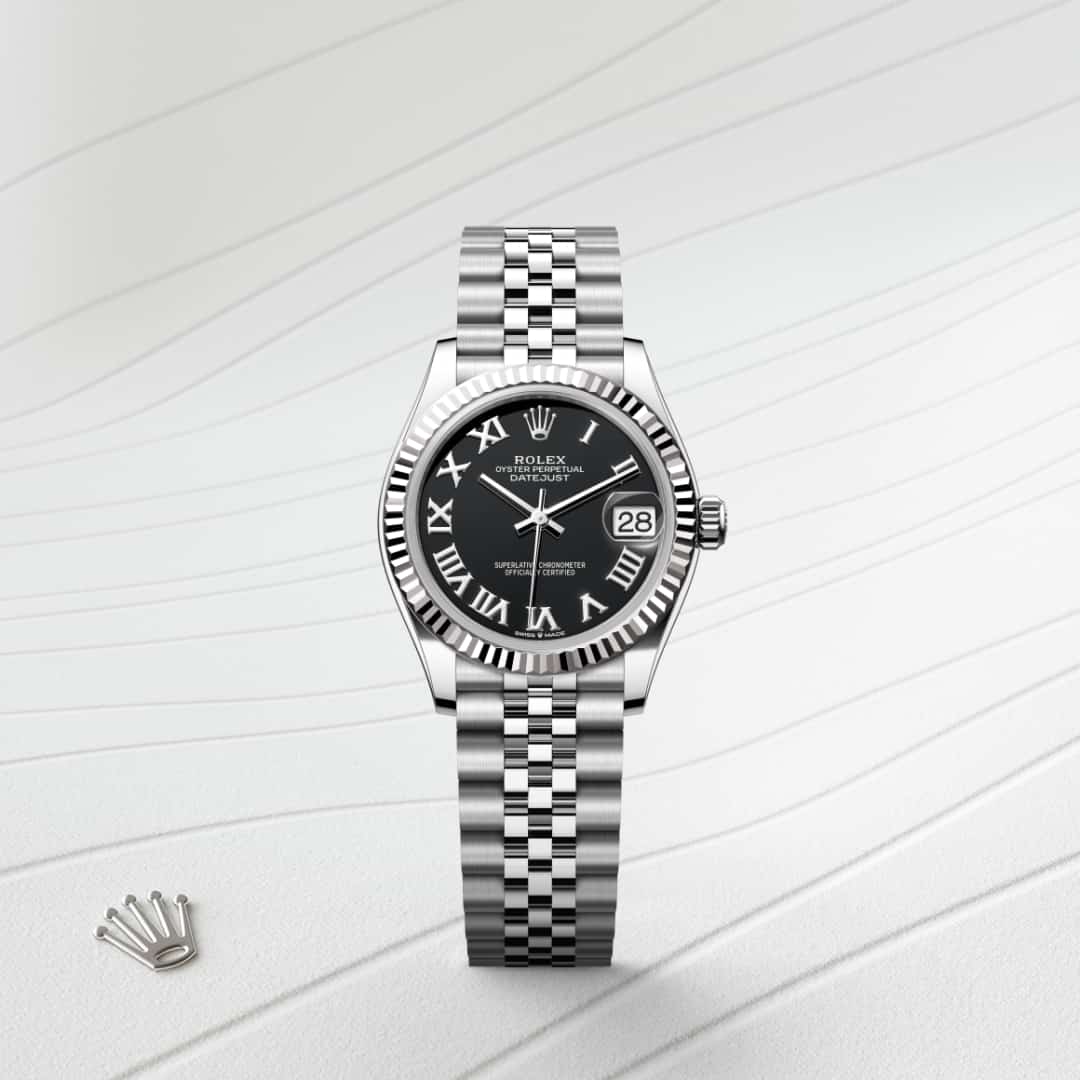 Rolex Datejust in White Rolesor - combination of Oystersteel and white gold, M278274-0002 - Richter & Phillips