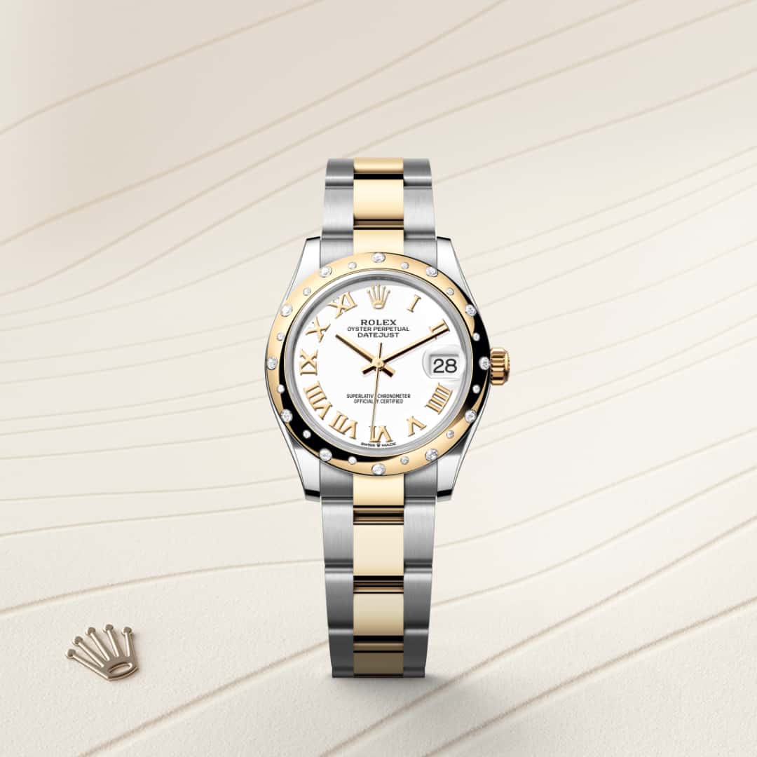 Rolex Datejust in Yellow Rolesor - combination of Oystersteel and yellow gold, M278343RBR-0001 - Little Switzerland