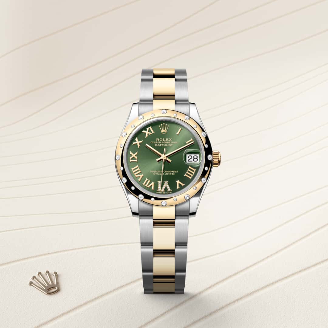 Rolex Datejust in Yellow Rolesor - combination of Oystersteel and yellow gold, M278343RBR-0015 - Meierotto Jewelers