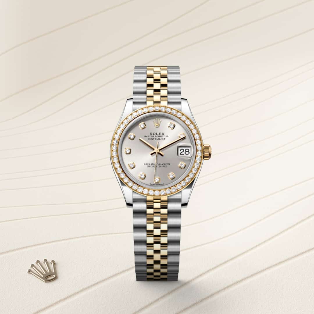 Rolex Datejust in Yellow Rolesor - combination of Oystersteel and yellow gold, M278383RBR-0020 - Meierotto Jewelers