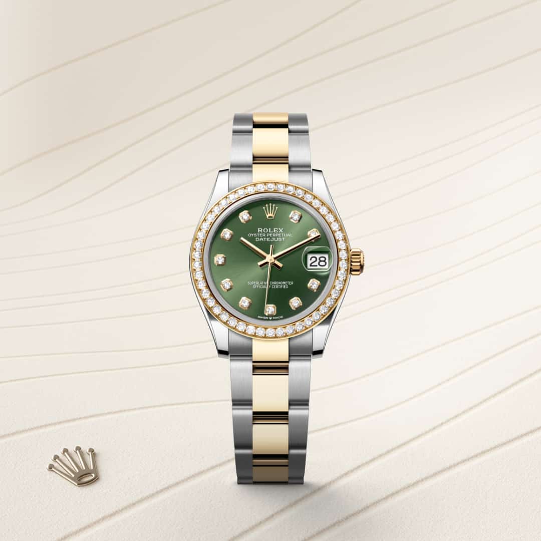 Rolex Datejust in Yellow Rolesor - combination of Oystersteel and yellow gold, M278383RBR-0029 - Meierotto Jewelers