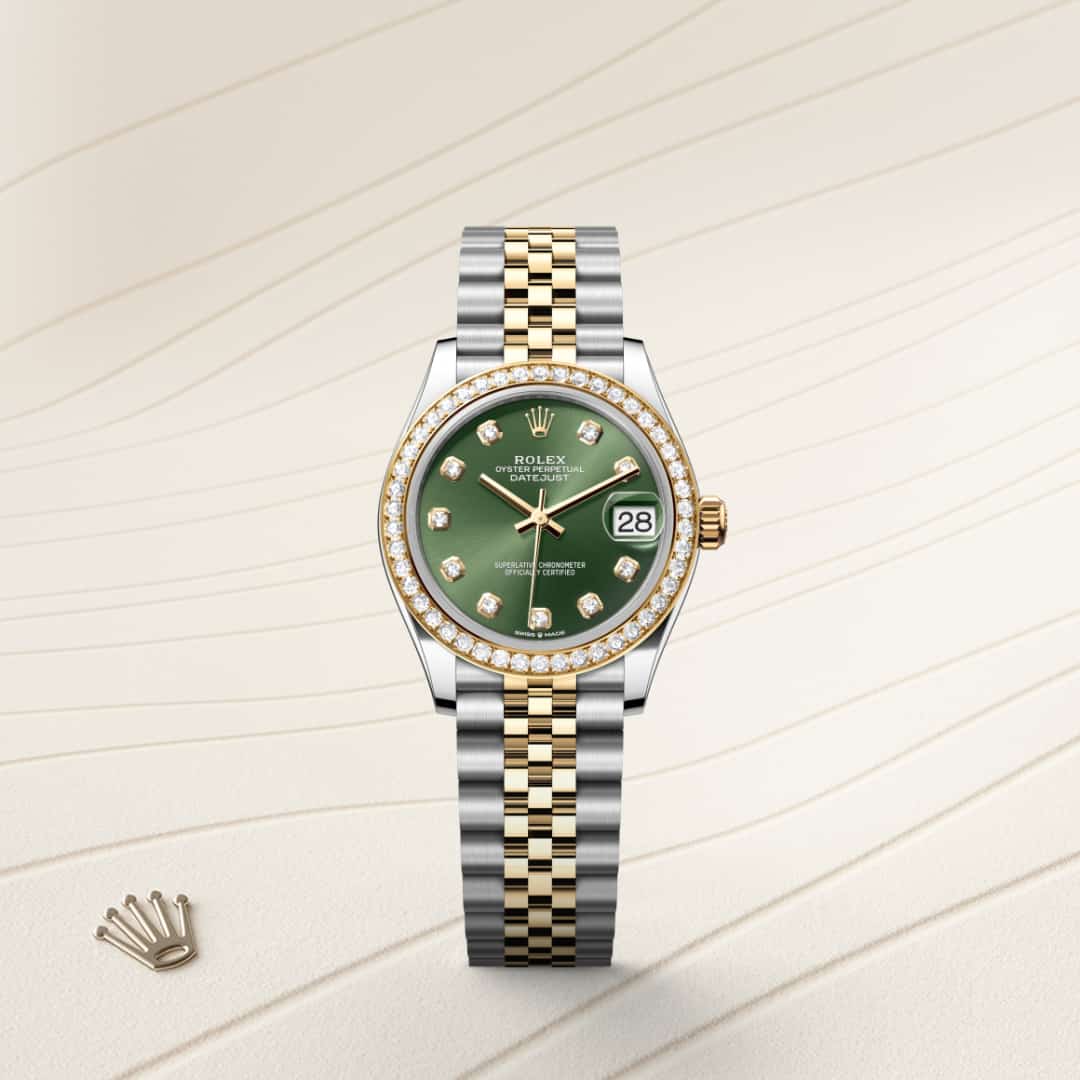 Rolex Datejust in Yellow Rolesor - combination of Oystersteel and yellow gold, M278383RBR-0030 - Orrs Jewelers