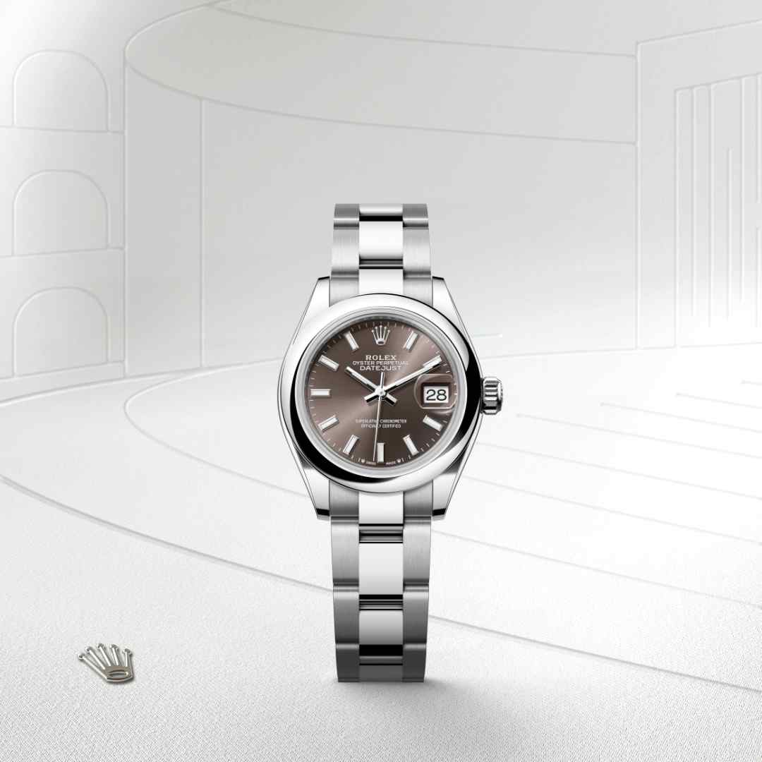 Rolex Lady-Datejust in Oystersteel, M279160-0010 - Meierotto Jewelers