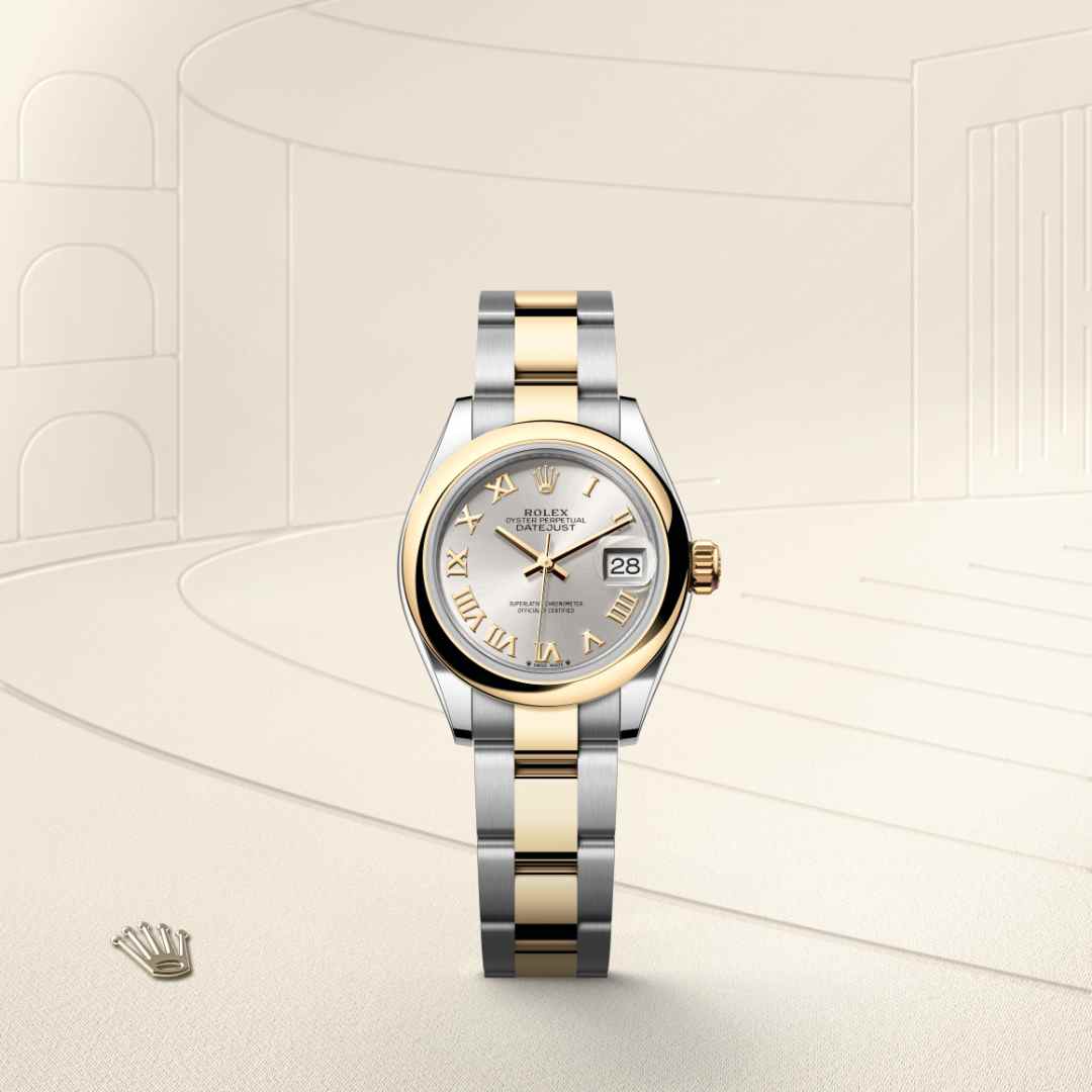Rolex Lady-Datejust in Yellow Rolesor - combination of Oystersteel and yellow gold, M279163-0006 - Little Switzerland