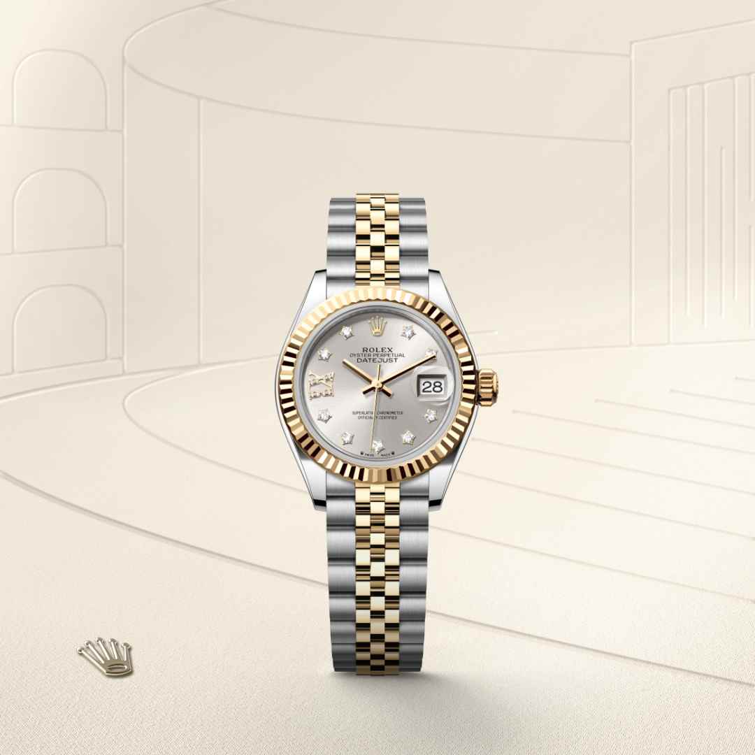 Rolex Lady-Datejust in Yellow Rolesor - combination of Oystersteel and yellow gold, M279173-0003 - Orrs Jewelers