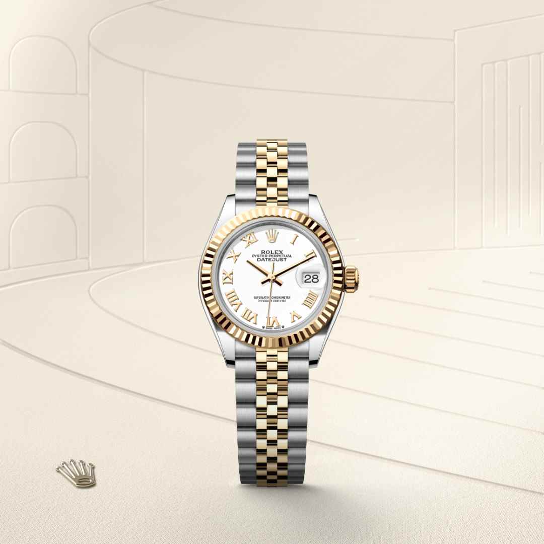 Rolex Lady-Datejust in Yellow Rolesor - combination of Oystersteel and yellow gold, M279173-0023 - Orrs Jewelers