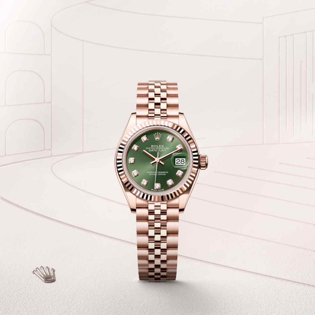 Rolex Lady-Datejust in 18 kt Everose gold, M279175-0013 - Walters & Hogsett