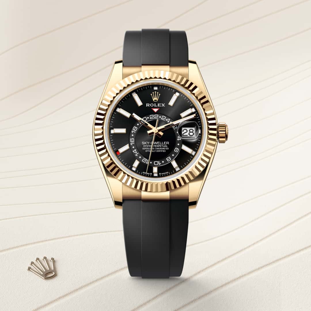 Rolex Sky-Dweller in 18 kt yellow gold, M336238-0002 - Little Switzerland