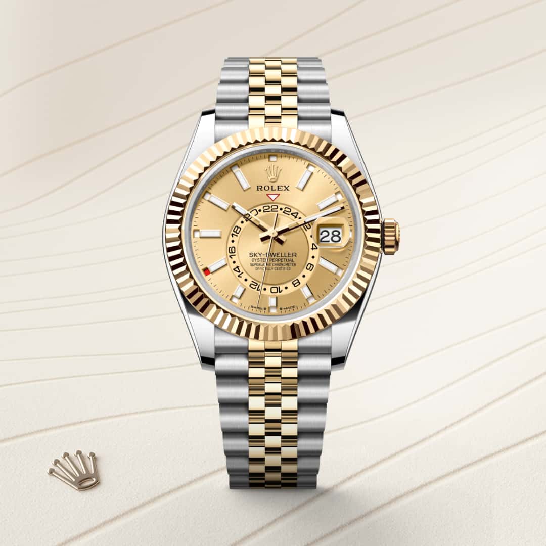 Rolex Sky-Dweller in Yellow Rolesor - combination of Oystersteel and yellow gold, M336933-0002 - Walters & Hogsett