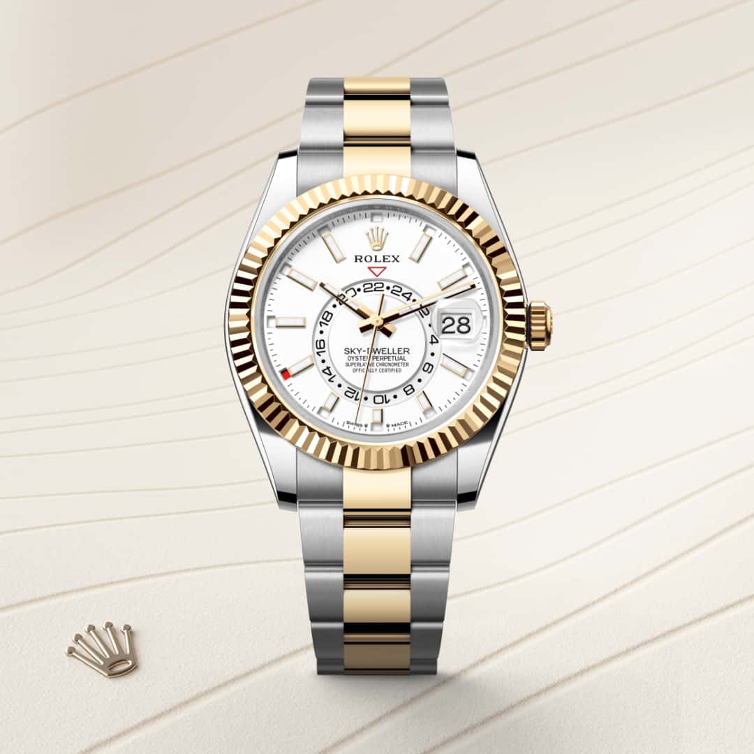 Rolex Sky-Dweller in Yellow Rolesor - combination of Oystersteel and yellow gold, M336933-0005 - Lenox Jewelers