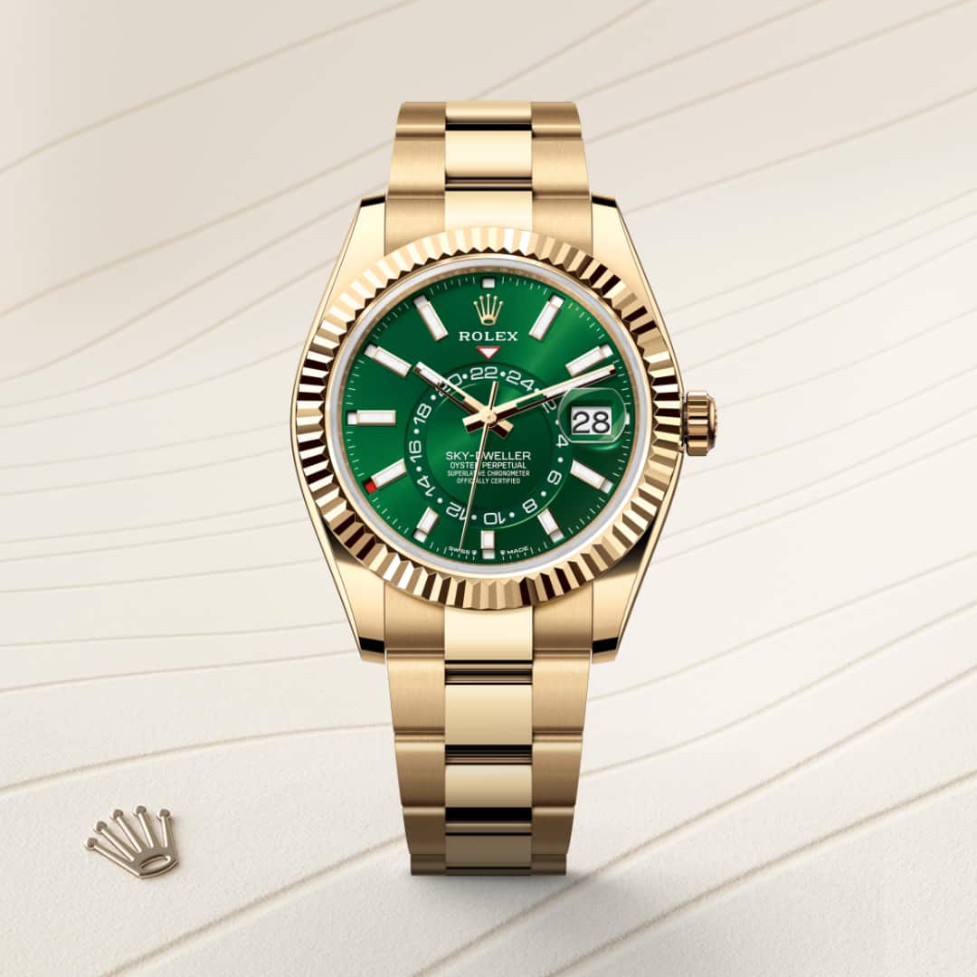 Rolex Sky-Dweller in 18 kt yellow gold, M336938-0007 - Orrs Jewelers