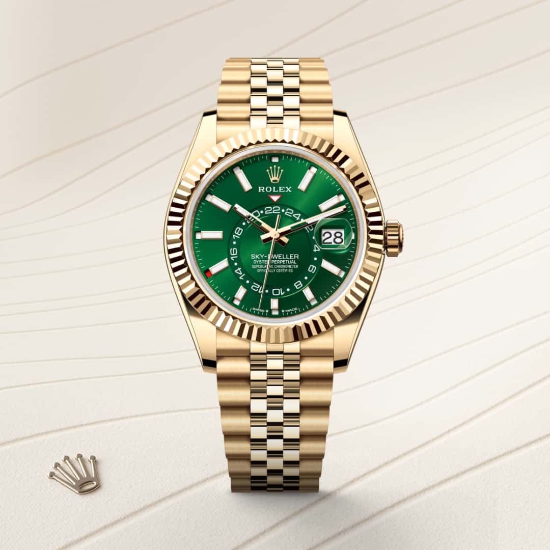 Rolex Sky-Dweller in 18 kt yellow gold, M336938-0008 - Little Switzerland