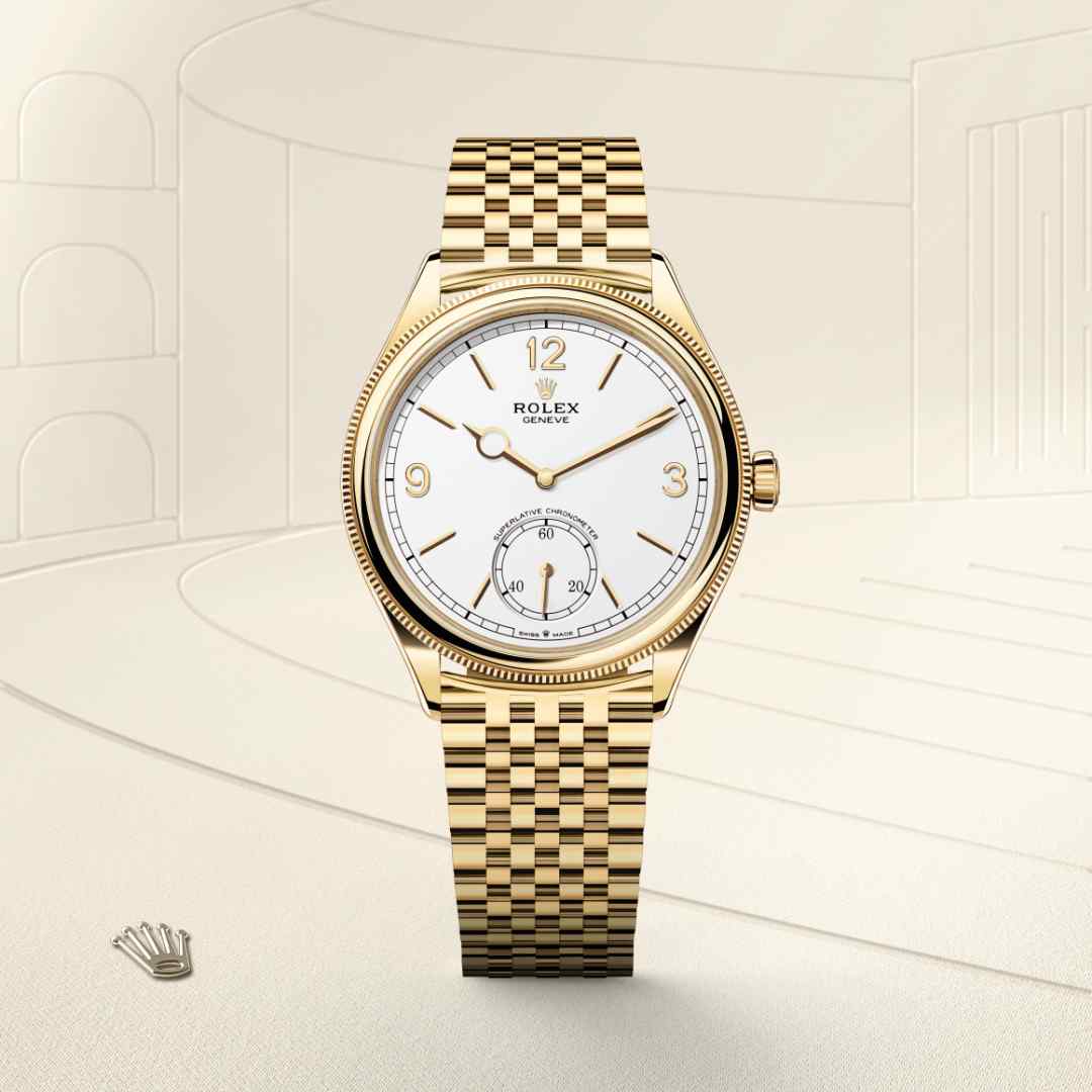 Rolex 1908 in 18 kt yellow gold, M52508-0008 - Meierotto Jewelers