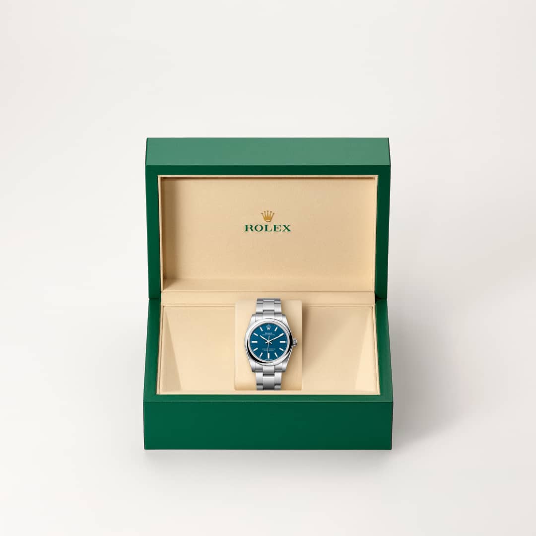 Rolex Oyster Perpetual in Oystersteel, M124200-0011 - Blakemans Jewelry