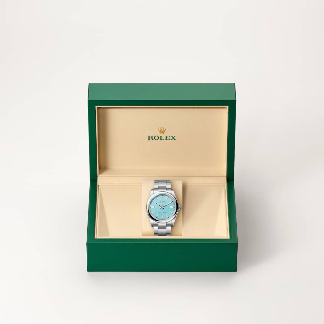 Rolex Oyster Perpetual in Oystersteel, M126000-0006 - Little Switzerland