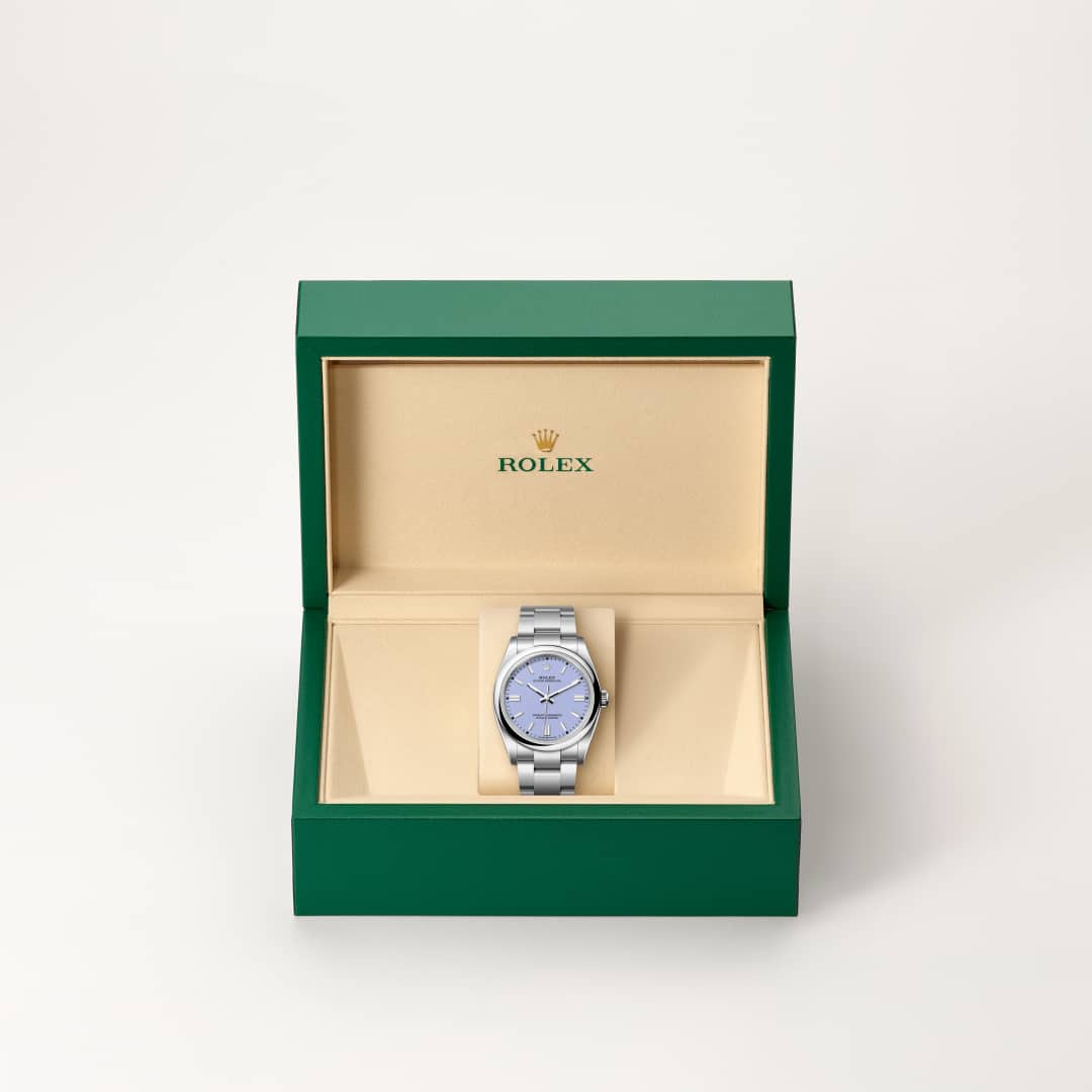 Rolex Oyster Perpetual in Oystersteel, M126000-0013 - Little Switzerland