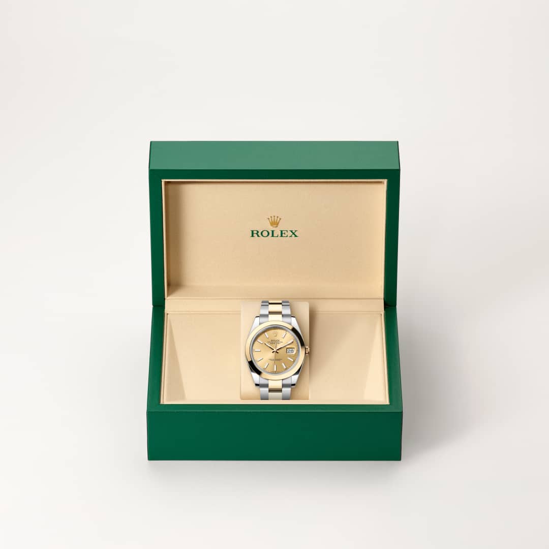 Rolex Datejust in Yellow Rolesor - combination of Oystersteel and yellow gold, M126303-0009 - Meierotto Jewelers