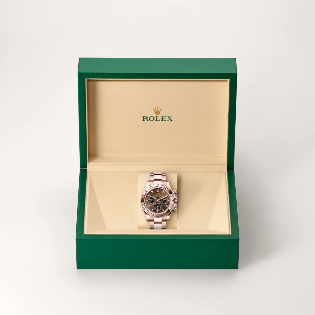 Rolex Cosmograph Daytona in 18 kt Everose gold, M126505-0005 - Clarkson Jewelers