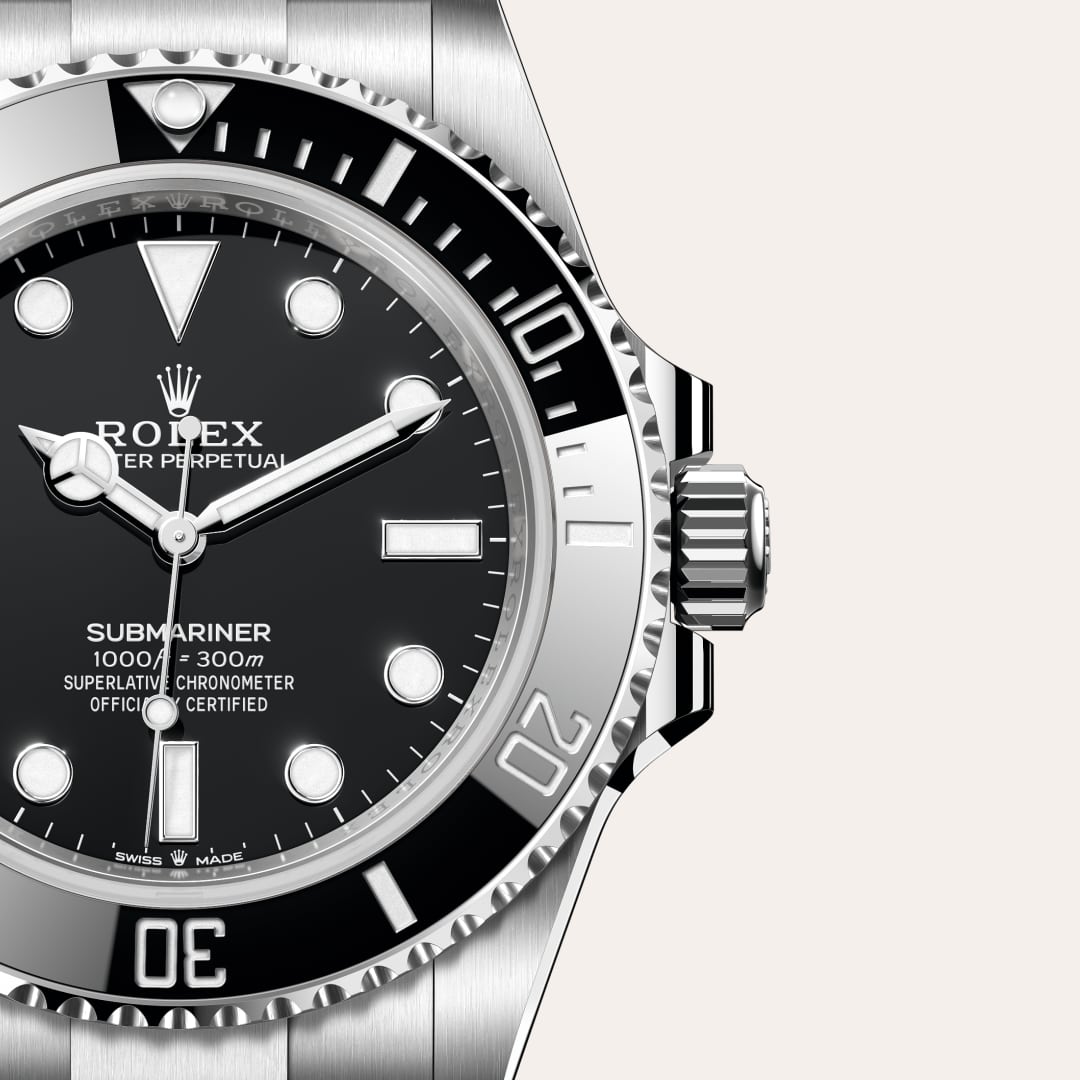 Rolex Submariner in Oystersteel, M124060-0001 - Rolex Boutique Palo Alto