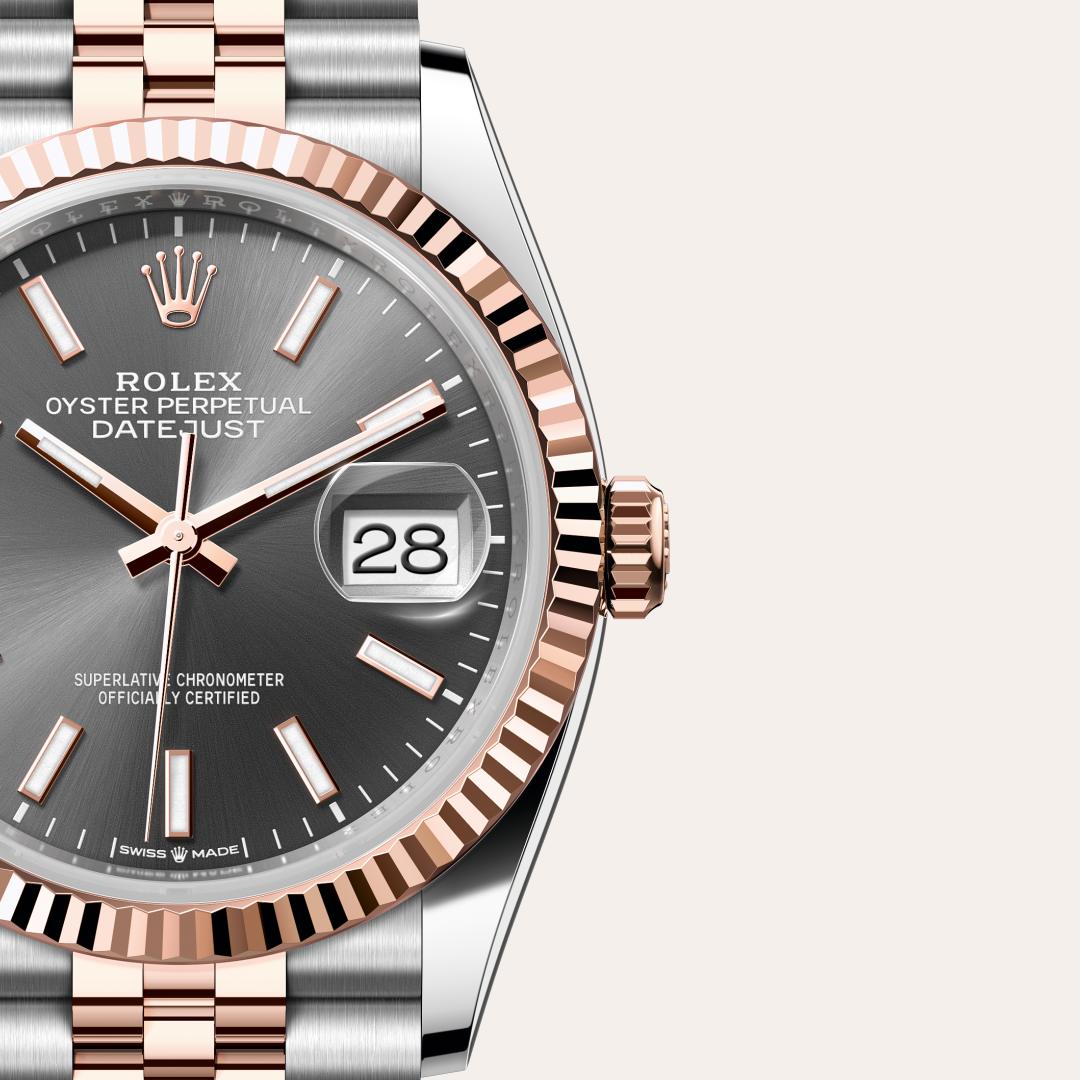 Rolex Datejust in Everose Rolesor - combination of Oystersteel and Everose gold, M126231-0013 - Richter & Phillips