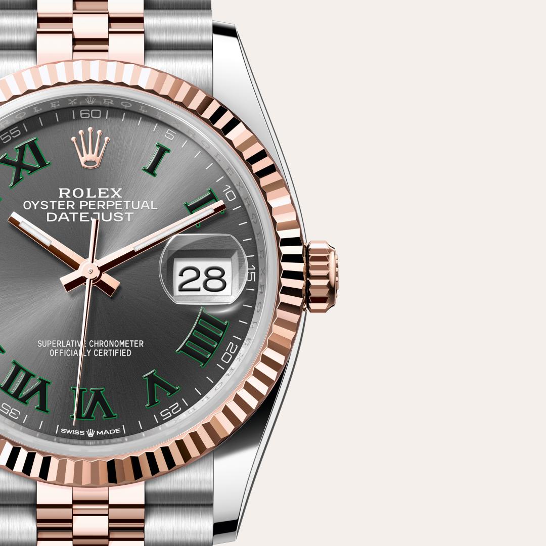 Rolex Datejust in Everose Rolesor - combination of Oystersteel and Everose gold, M126231-0029 - Richter & Phillips