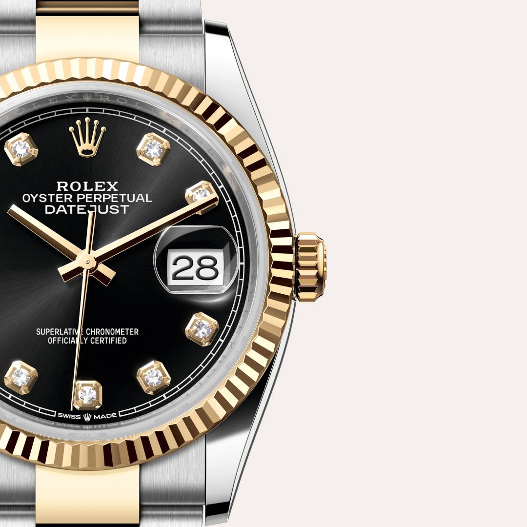 Rolex Datejust in Yellow Rolesor - combination of Oystersteel and yellow gold, M126233-0022 - Richter & Phillips
