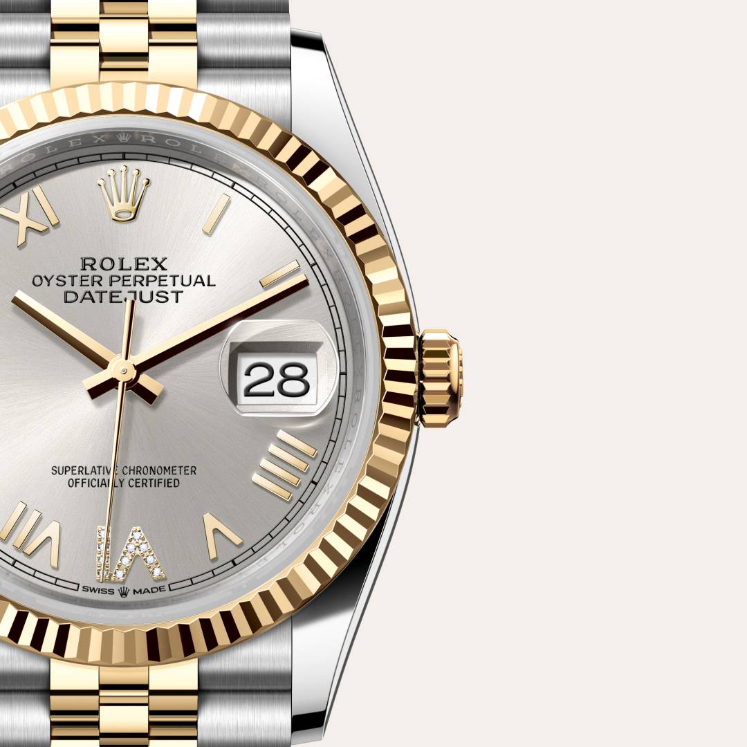 Rolex Datejust in Yellow Rolesor - combination of Oystersteel and yellow gold, M126233-0051 - Clarkson Jewelers