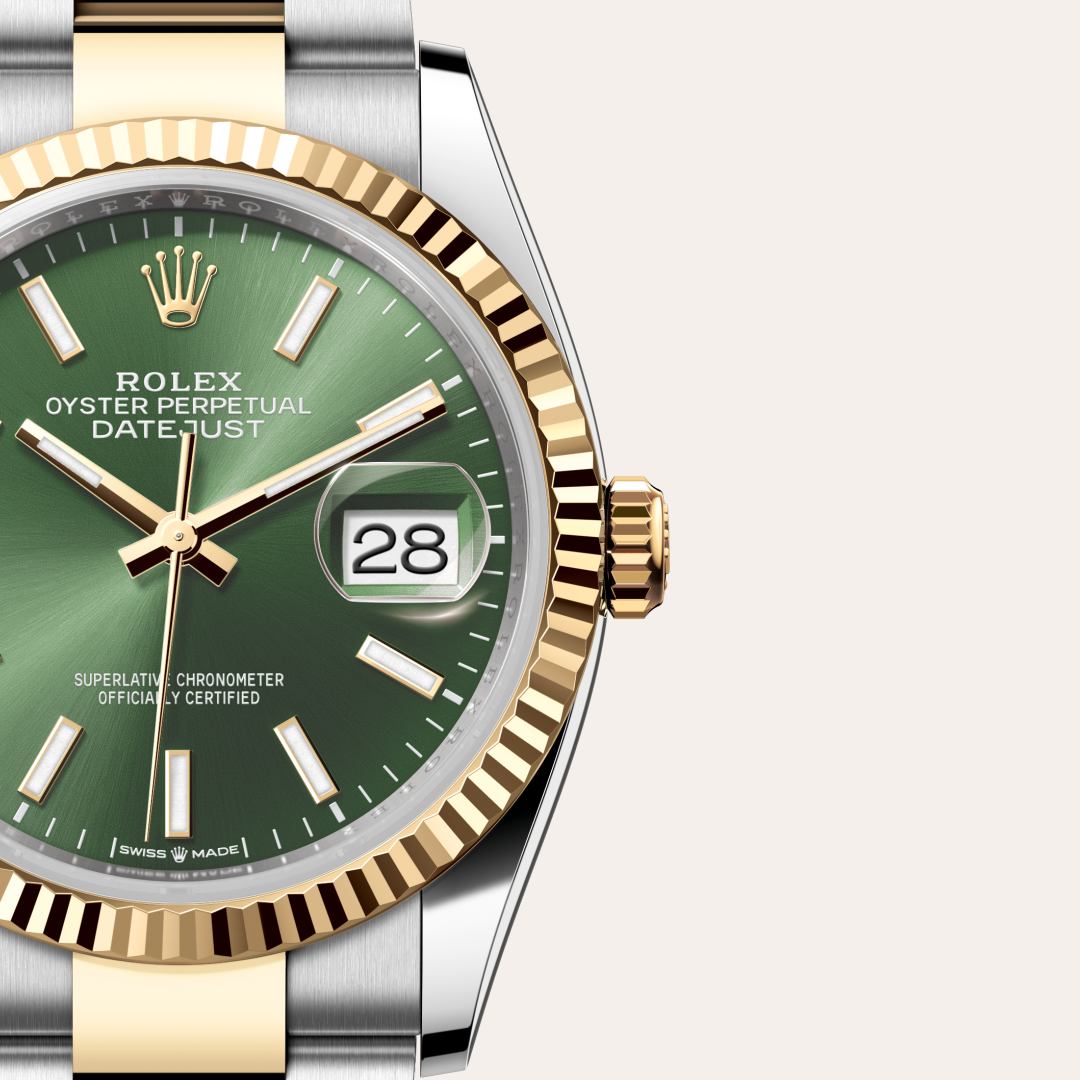 Rolex Datejust in Yellow Rolesor - combination of Oystersteel and yellow gold, M126233-0058 - Walters & Hogsett