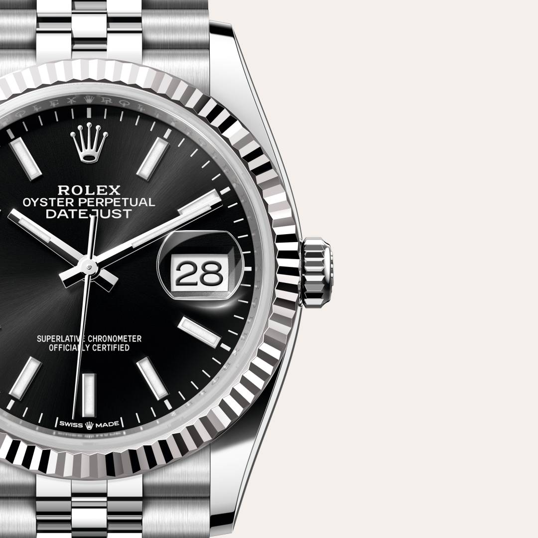 Rolex Datejust in White Rolesor - combination of Oystersteel and white gold, M126234-0015 - Richter & Phillips