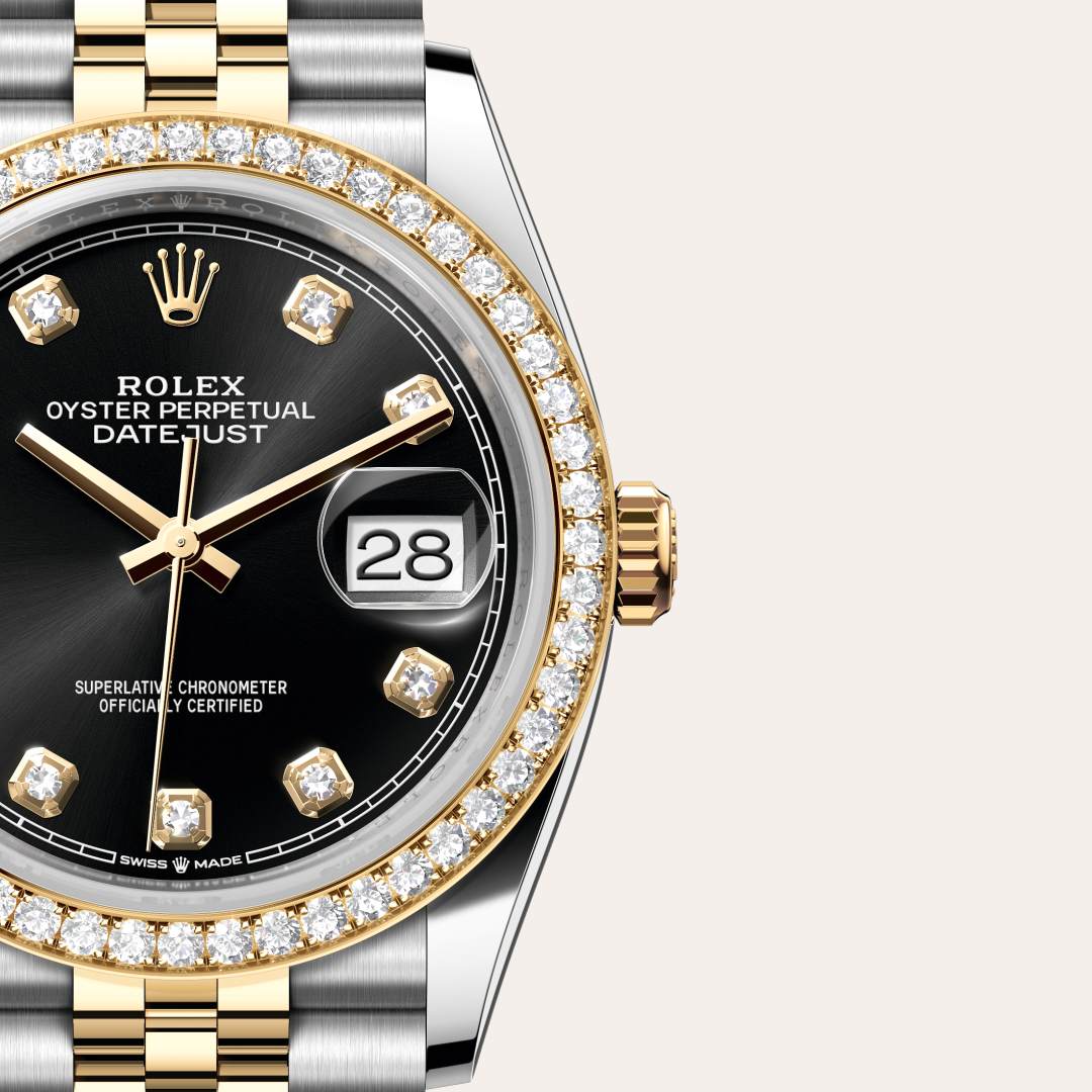 Rolex Datejust in Yellow Rolesor - combination of Oystersteel and yellow gold, M126283RBR-0007 - Meierotto Jewelers