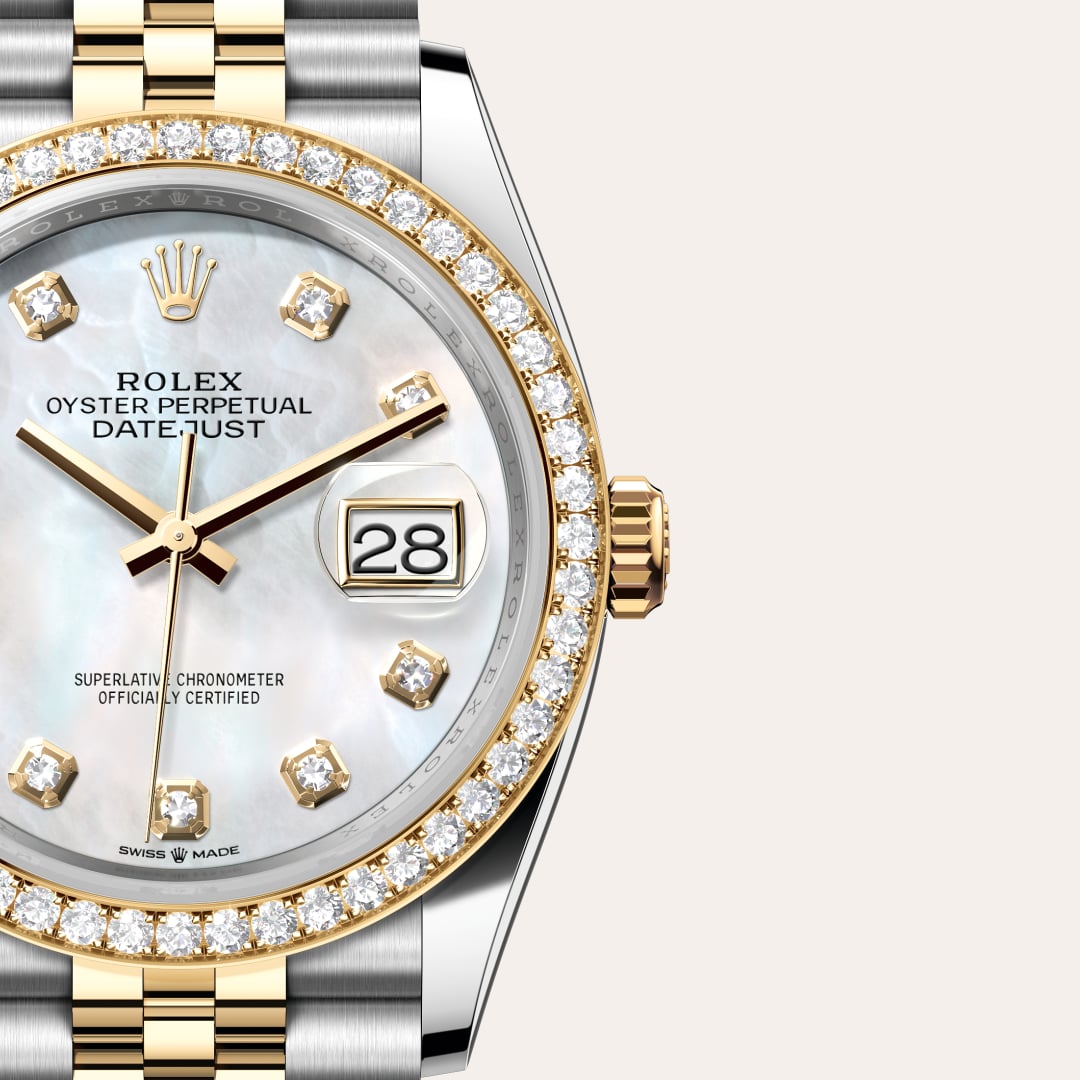 Rolex Datejust in Yellow Rolesor - combination of Oystersteel and yellow gold, M126283RBR-0009 - Meierotto Jewelers