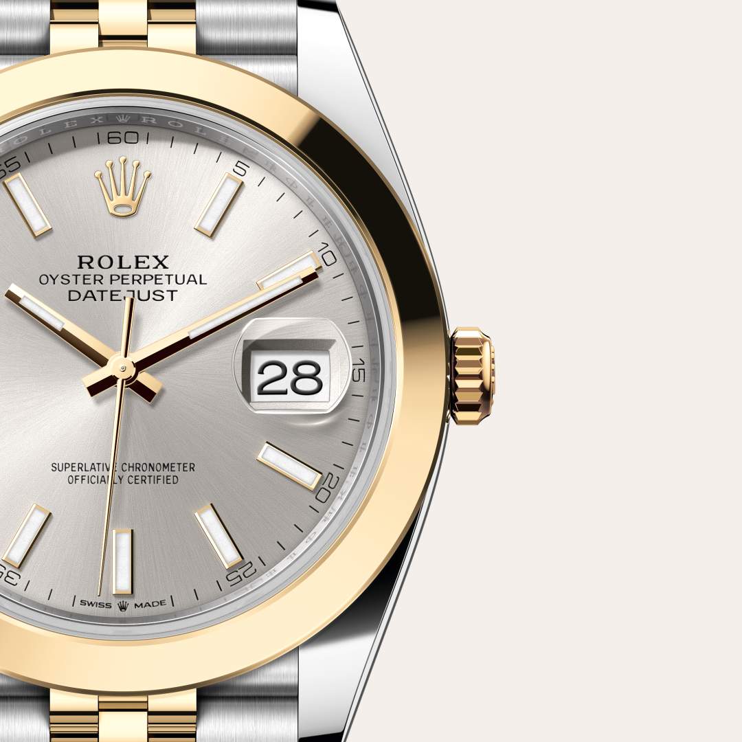 Rolex Datejust in Yellow Rolesor - combination of Oystersteel and yellow gold, M126303-0002 - Clarkson Jewelers