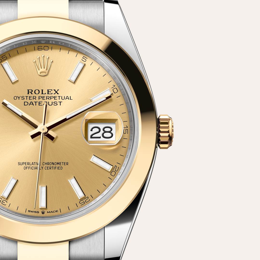 Rolex Datejust in Yellow Rolesor - combination of Oystersteel and yellow gold, M126303-0009 - Meierotto Jewelers