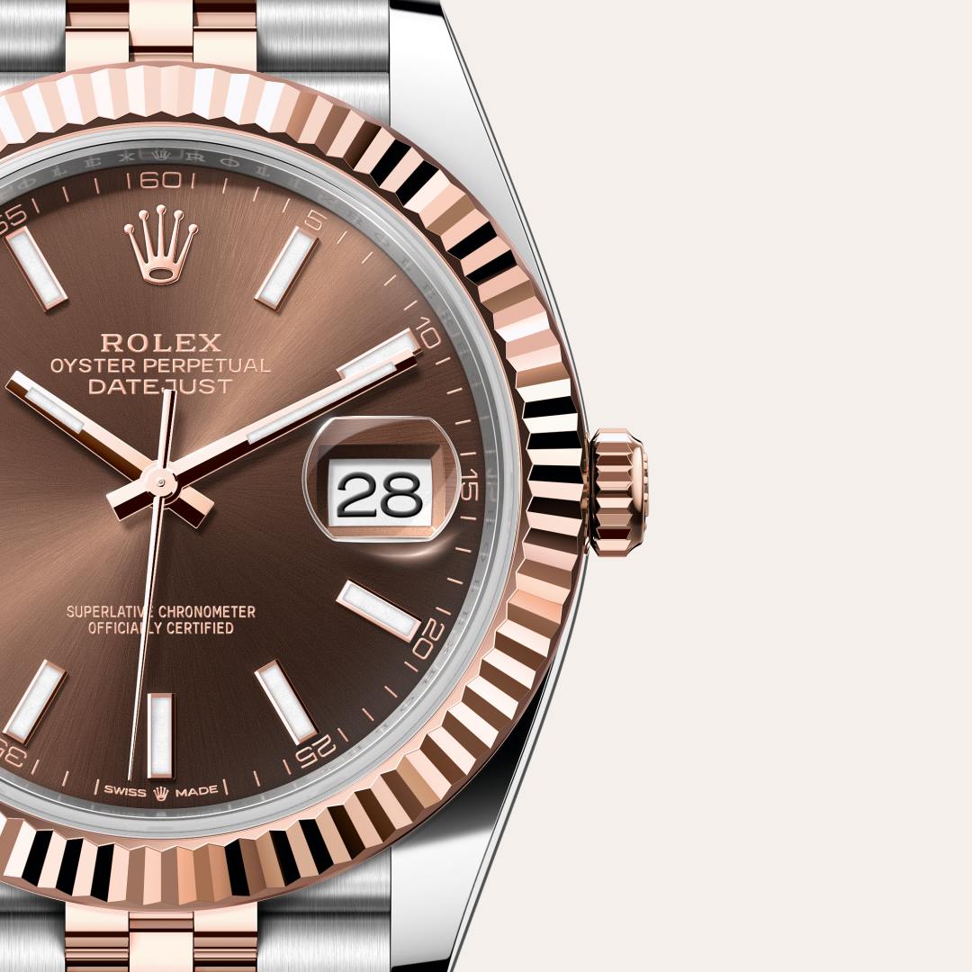 Rolex Datejust in Everose Rolesor - combination of Oystersteel and Everose gold, M126331-0002 - Little Switzerland