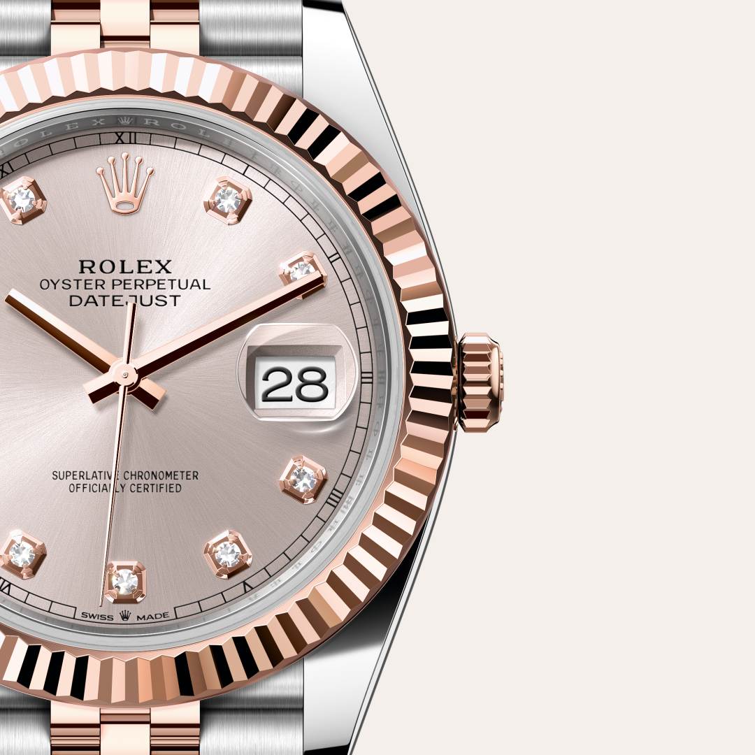 Rolex Datejust in Everose Rolesor - combination of Oystersteel and Everose gold, M126331-0008 - Richter & Phillips