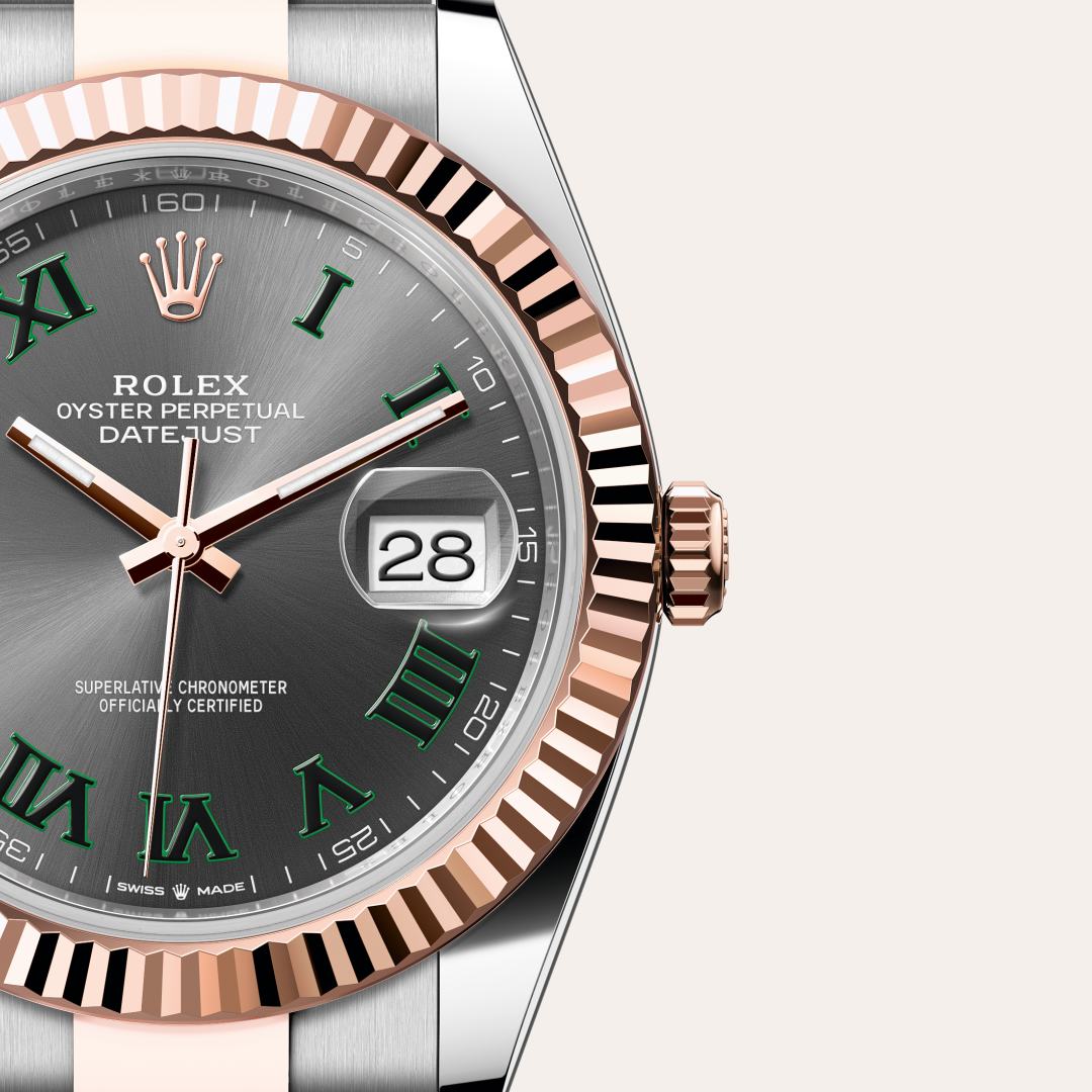 Rolex Datejust in Everose Rolesor - combination of Oystersteel and Everose gold, M126331-0015 - Lenox Jewelers