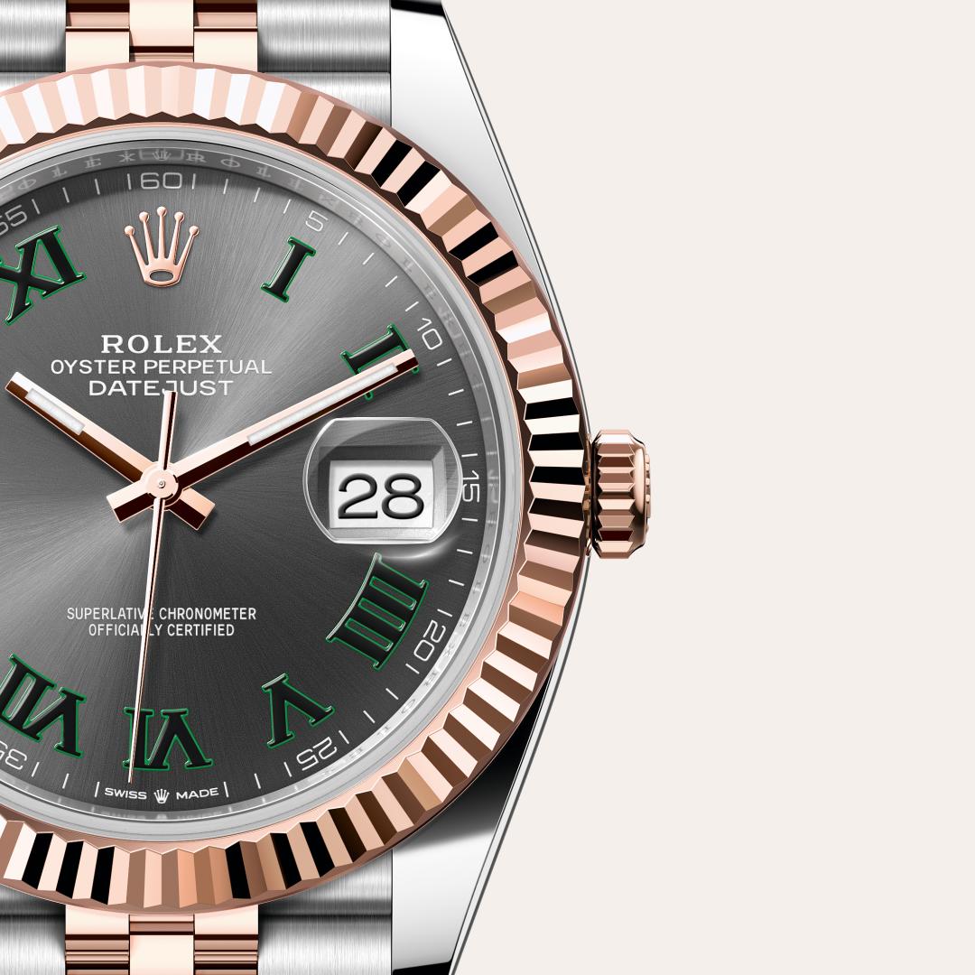 Rolex Datejust in Everose Rolesor - combination of Oystersteel and Everose gold, M126331-0016 - Little Switzerland