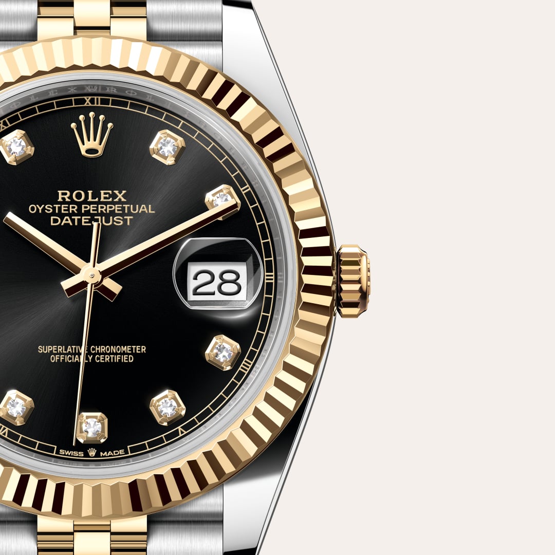 Rolex Datejust in Yellow Rolesor - combination of Oystersteel and yellow gold, M126333-0006 - Little Switzerland