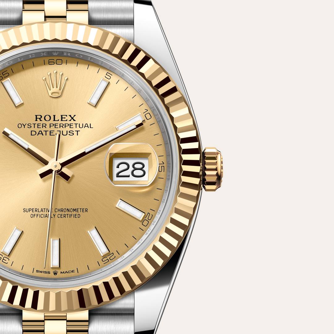 Rolex Datejust in Yellow Rolesor - combination of Oystersteel and yellow gold, M126333-0010 - Meierotto Jewelers