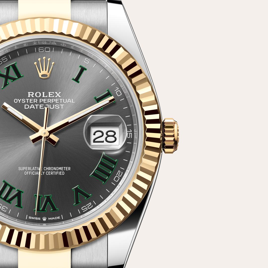 Rolex Datejust in Yellow Rolesor - combination of Oystersteel and yellow gold, M126333-0019 - Meierotto Jewelers