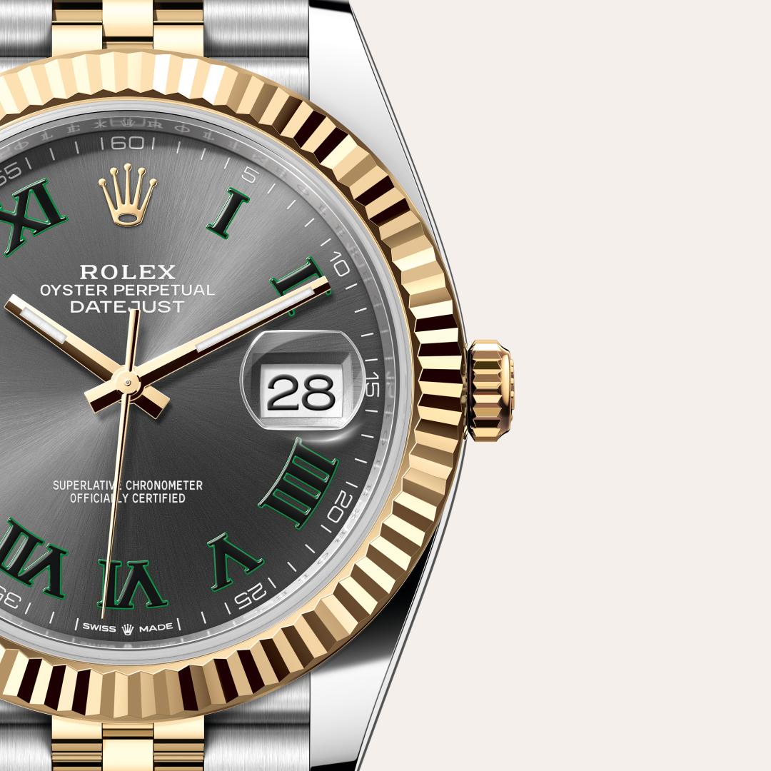 Rolex Datejust in Yellow Rolesor - combination of Oystersteel and yellow gold, M126333-0020 - Little Switzerland
