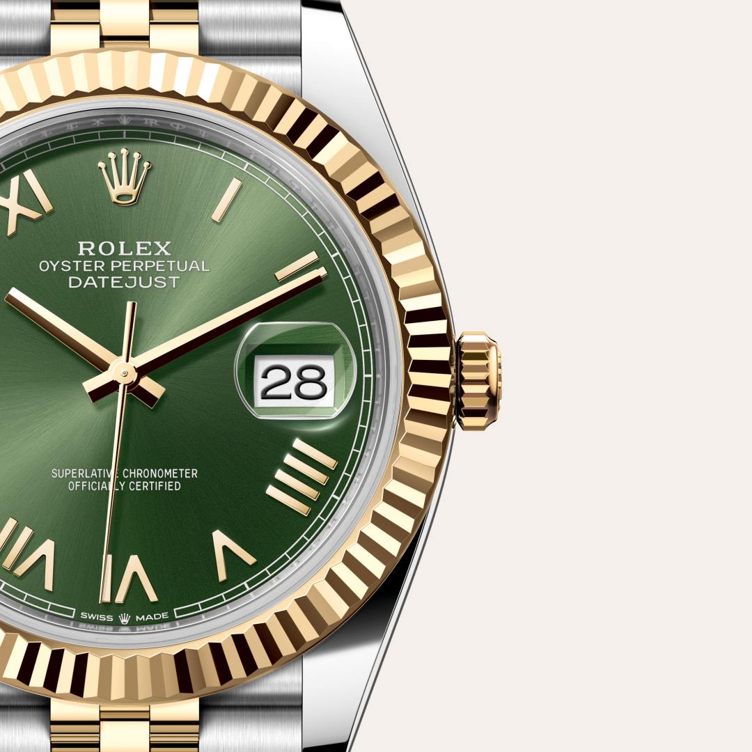 Rolex Datejust in Yellow Rolesor - combination of Oystersteel and yellow gold, M126333-0024 - Orrs Jewelers