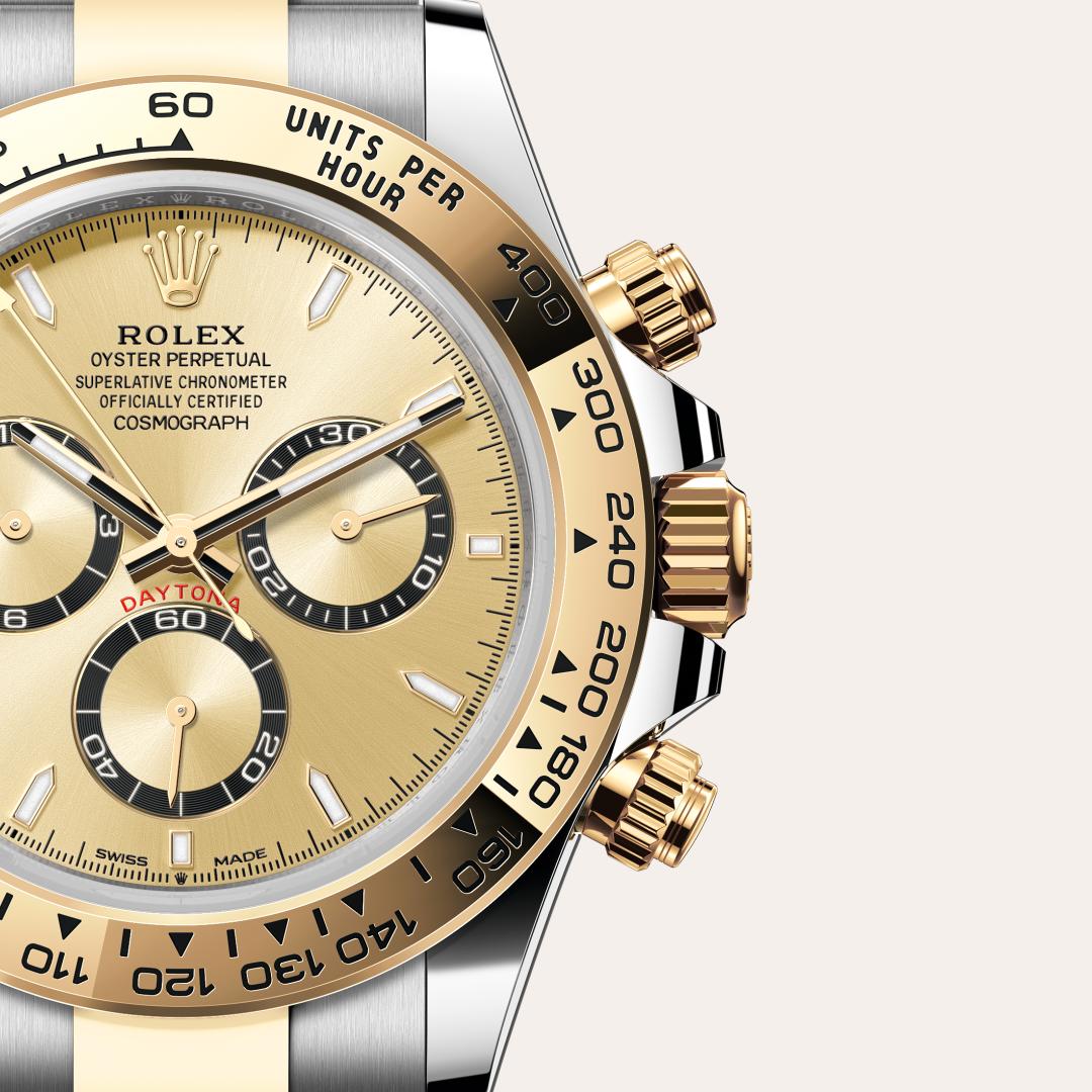 Rolex Cosmograph Daytona in Yellow Rolesor - combination of Oystersteel and yellow gold, M126503-0004 - Little Switzerland