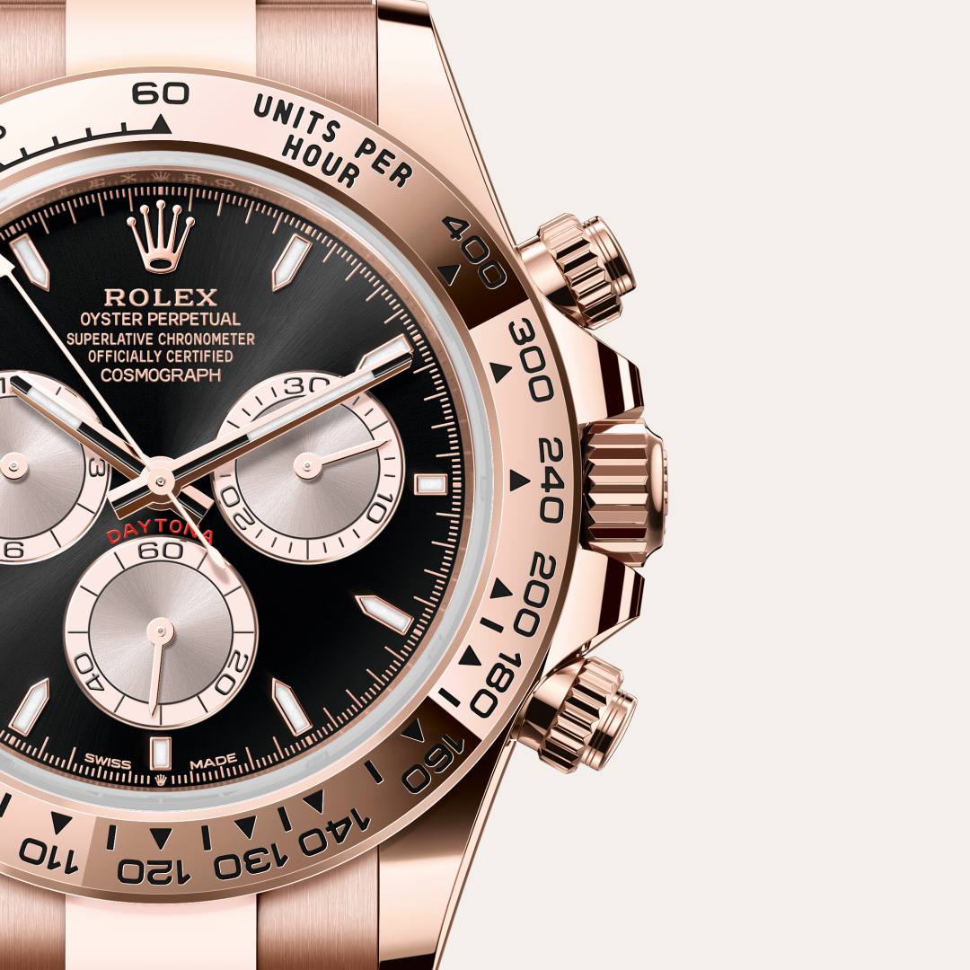 Rolex Cosmograph Daytona in 18 kt Everose gold, M126505-0001 - Orrs Jewelers
