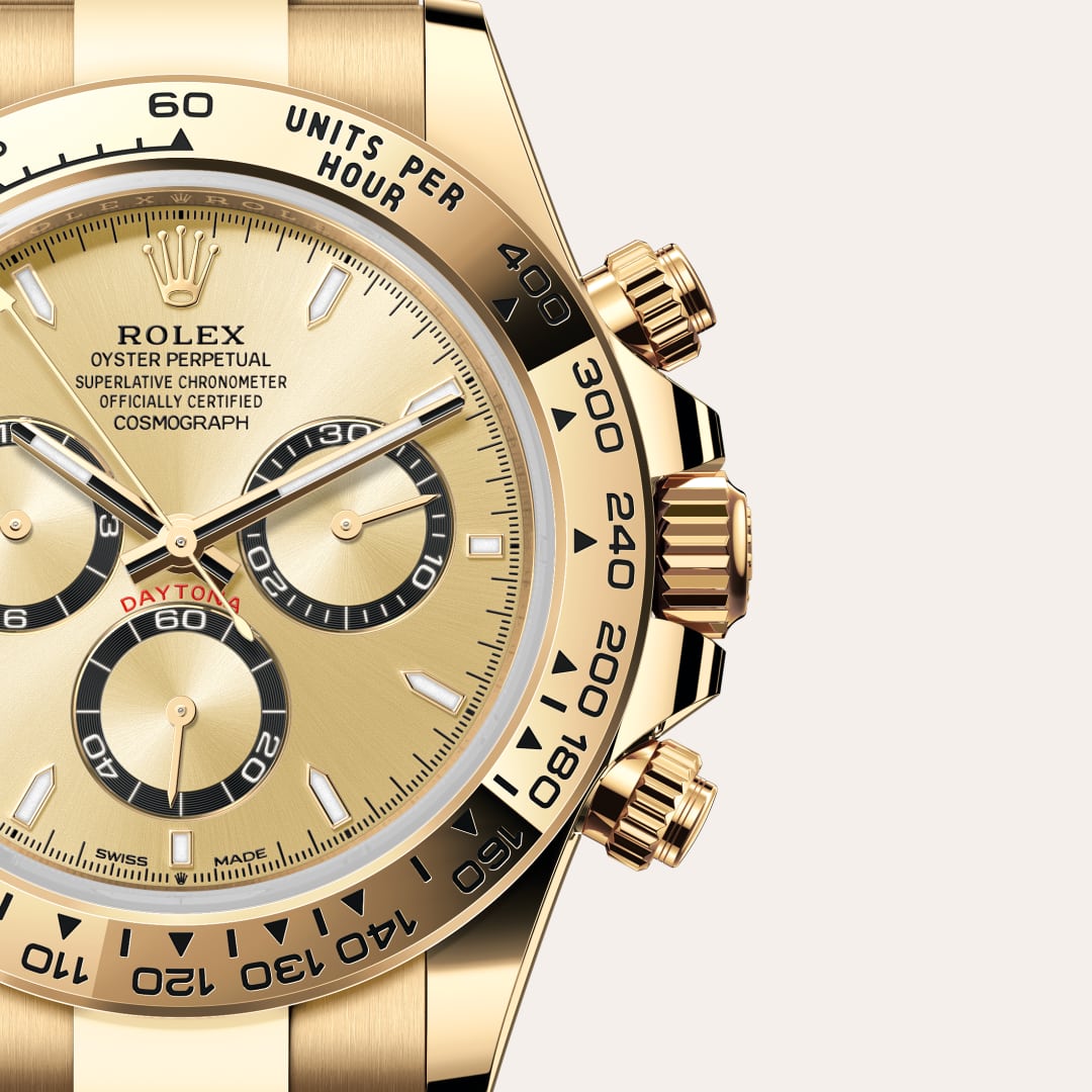 Rolex Cosmograph Daytona in 18 kt yellow gold, M126508-0005 - Little Switzerland