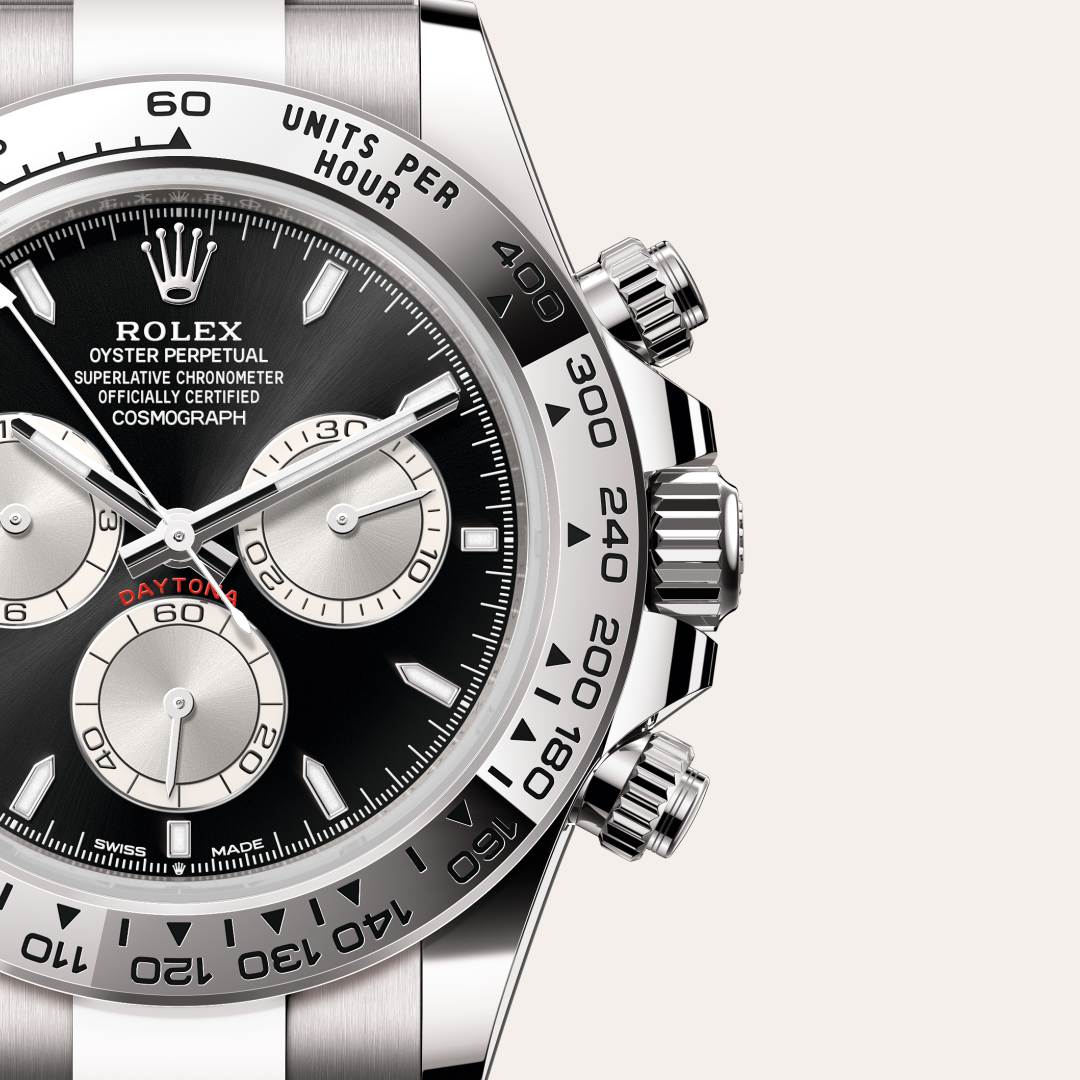 Rolex Cosmograph Daytona in 18 kt white gold, M126509-0001 - Blakemans Jewelry